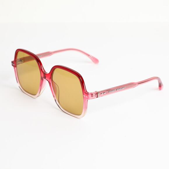 ISABEL MARANT Pink Oversize Gradient Designer Sunglasses main image 6